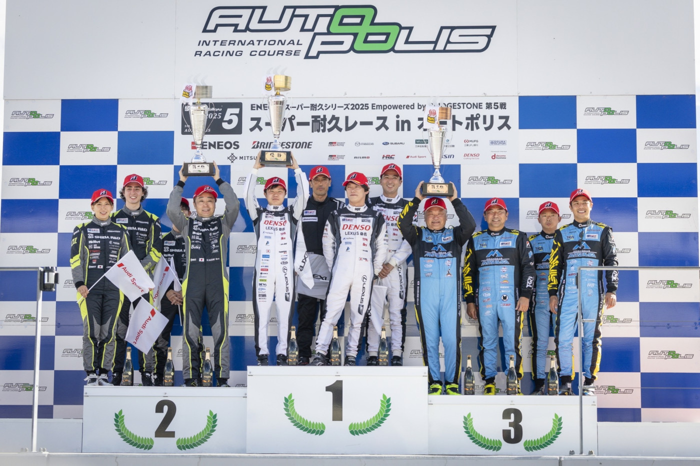 猪爪杏奈選手表彰台キャップ BRIDGESTONE (S耐 Rd.5 AG)プレゼント企画プレゼント企画3枚目の画像