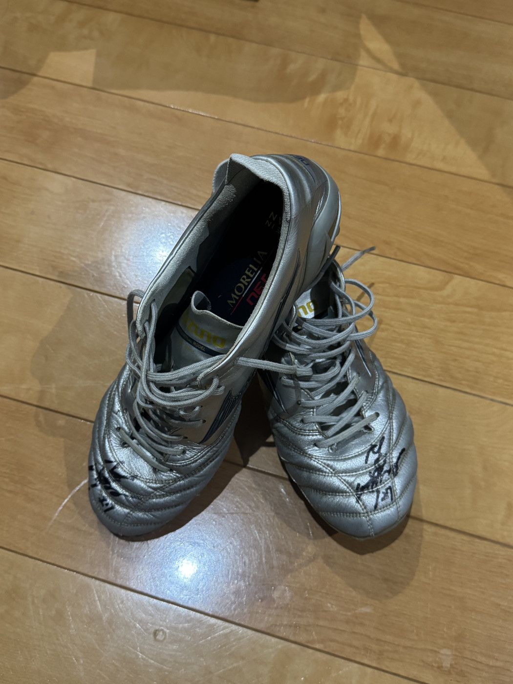 山口卓己選手最終戦使用スパイクプレゼント企画画像