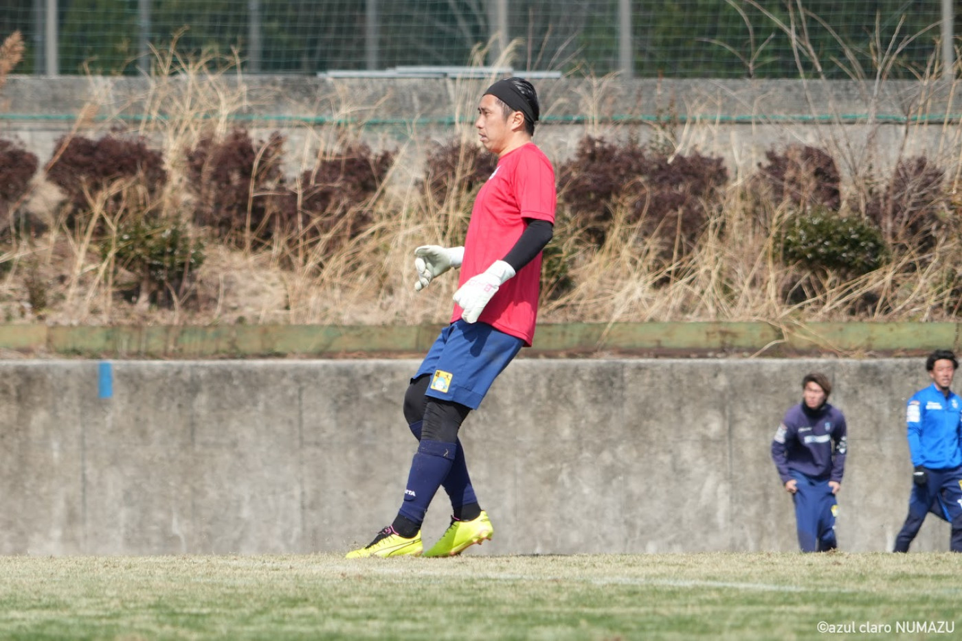 大久保択生選手キーパーグローブプレゼント企画画像