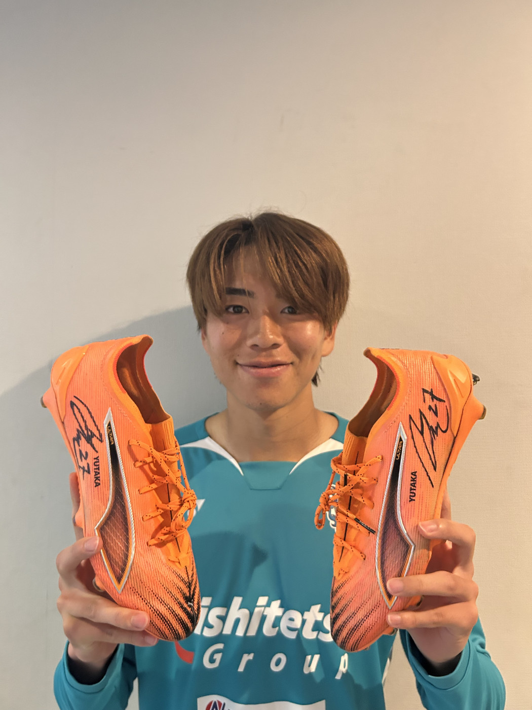 道脇豊選手サイン入りスパイクプレゼント企画画像