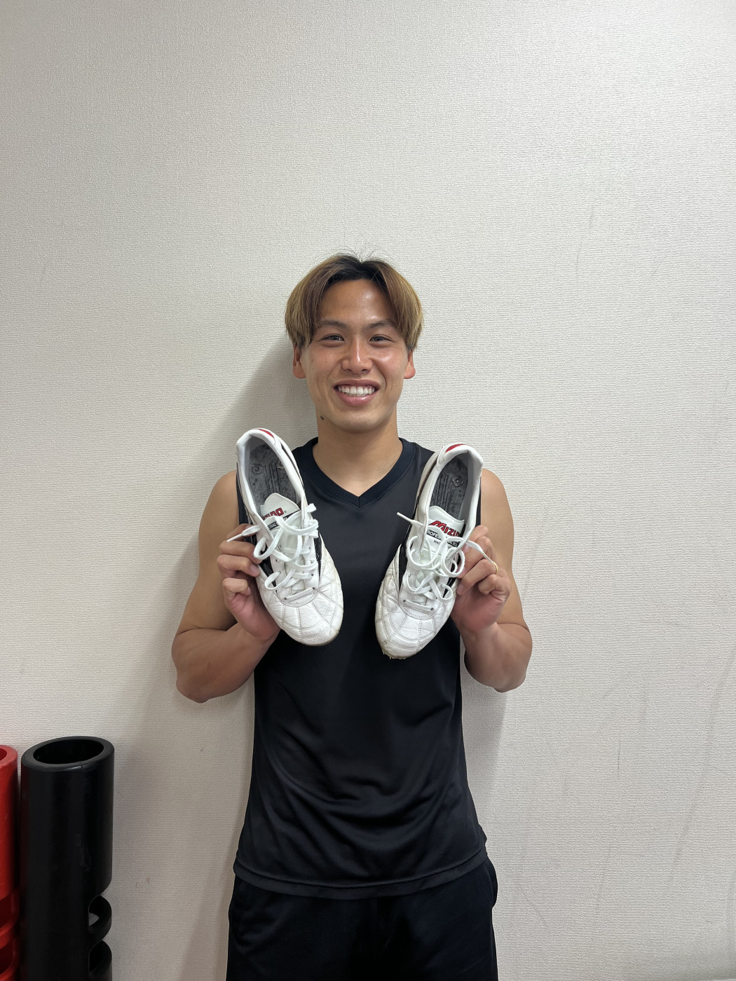 喜岡佳太選手試合用スパイクプレゼント企画画像